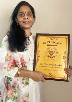 Ms Siveshwari Bhaskar
